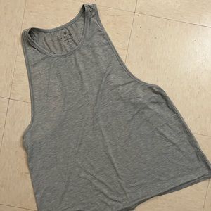 Grey Athleta Muscle Tank